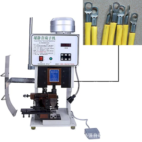 Halbautomatische leise Kontaktcrimpmaschine WPM-3000S - Halbautomatische Crimpmaschine